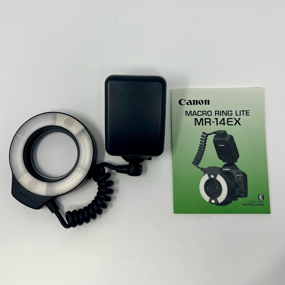 Canon MR 14EX Ring Light/Macro Flash for Canon and Extras Canon TC-DC58N 1.75X